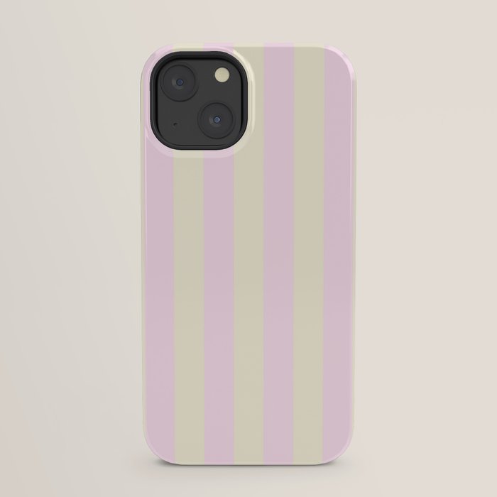Stripes of Light Pink and Cream iPhone Case Gallery Image 29