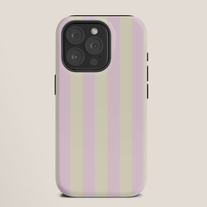 Stripes of Light Pink and Cream iPhone Case Gallery Image 11