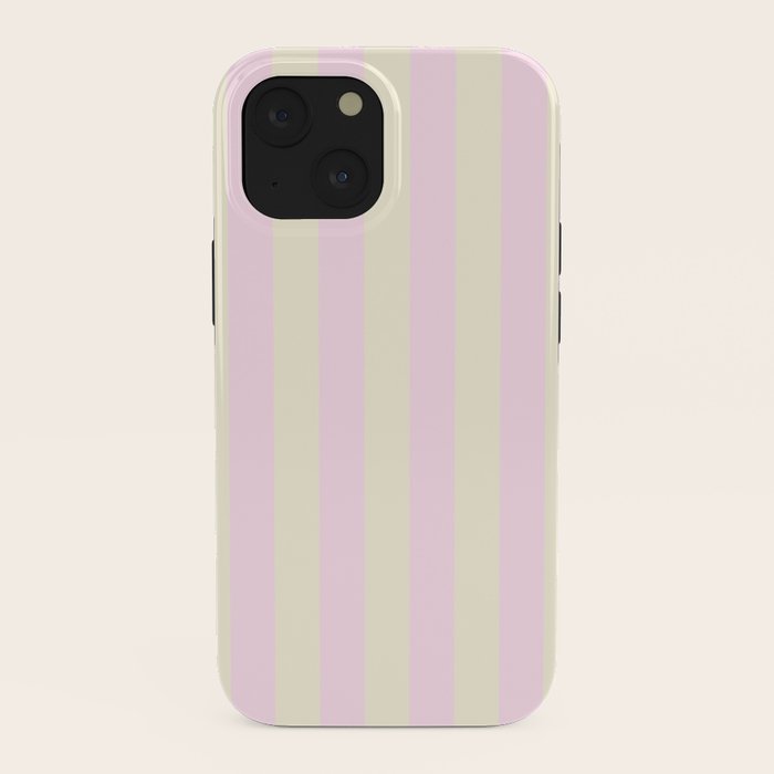 Stripes of Light Pink and Cream iPhone Case Gallery Image 38