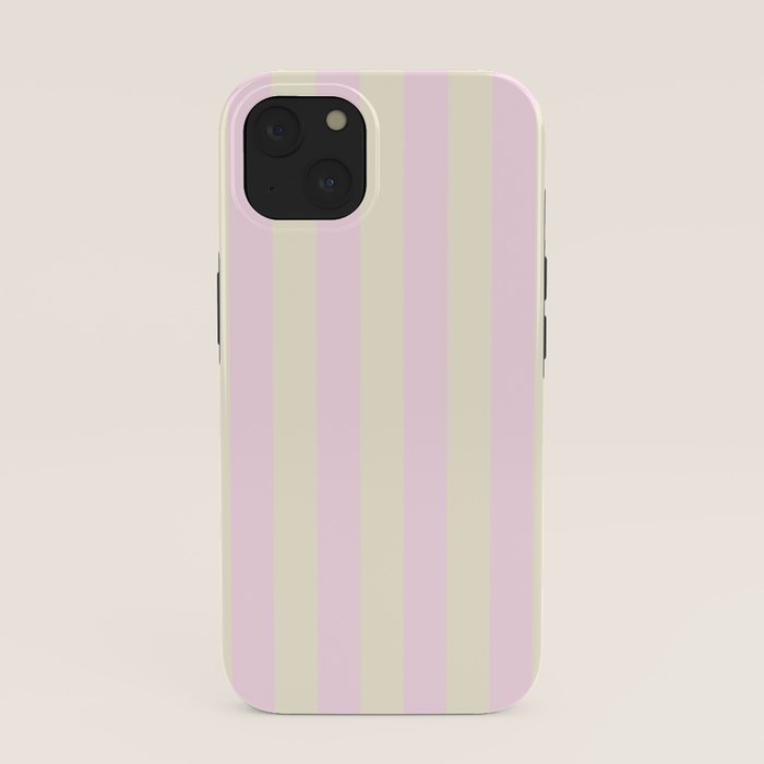 Stripes of Light Pink and Cream iPhone Case Gallery Image 37