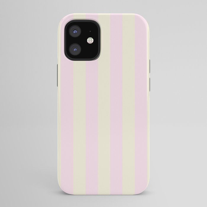 Stripes of Light Pink and Cream iPhone Case Gallery Image 42