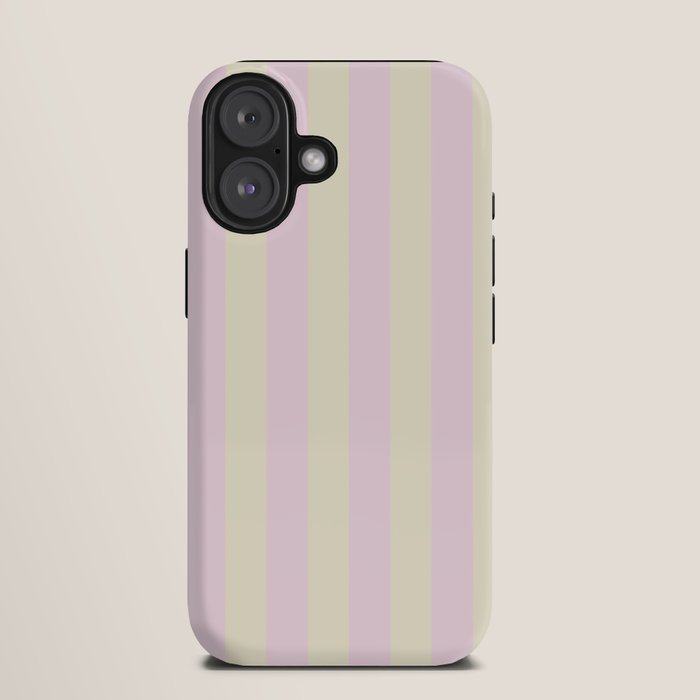 Stripes of Light Pink and Cream iPhone Case Gallery Image 9