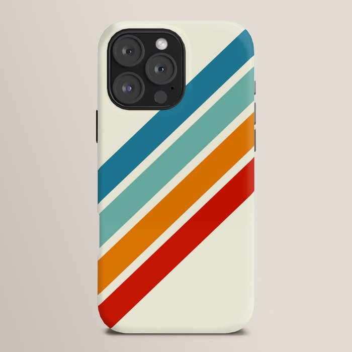 Alator - Classic 70s Retro Summer Stripes iPhone Case Gallery Image 16