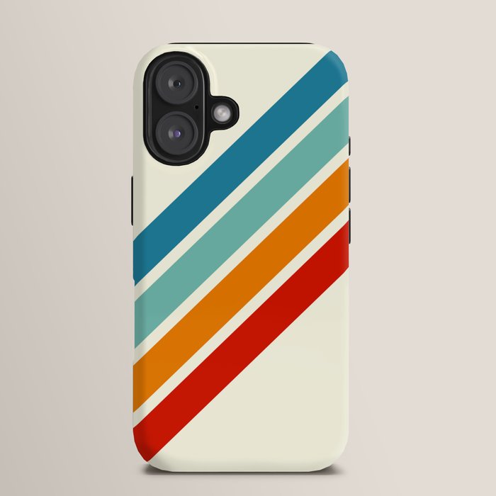 Alator - Classic 70s Retro Summer Stripes iPhone Case Gallery Image 13