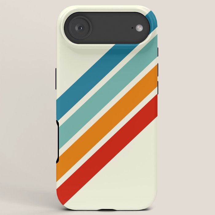 Alator - Classic 70s Retro Summer Stripes iPhone Case Gallery Image 6