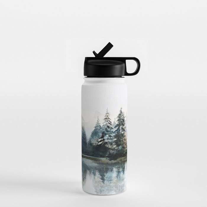 Winter Morning Water Bottle Gallery Image 1