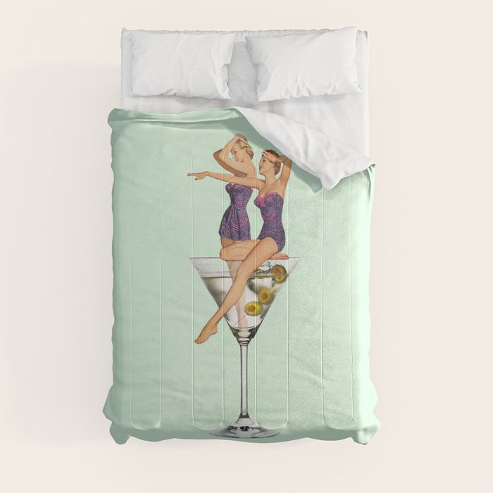 girls night green Comforter Gallery Image 8
