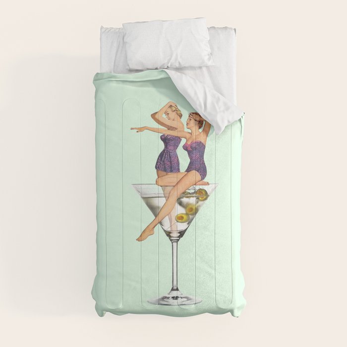 girls night green Comforter Gallery Image 9