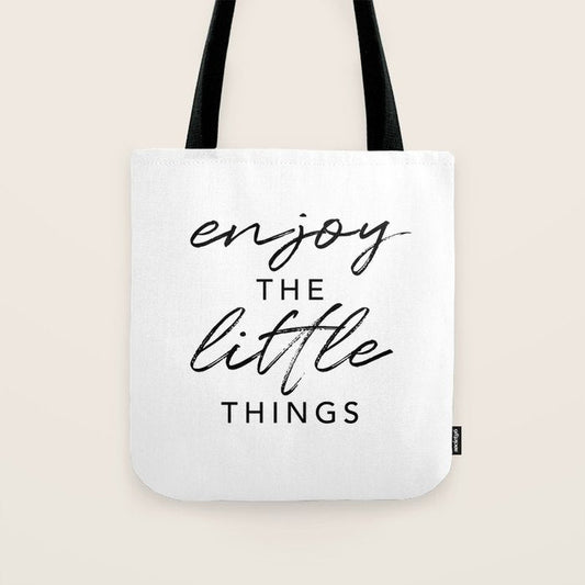 Enjoy the Little Things Tote Bag Gallery Image 1