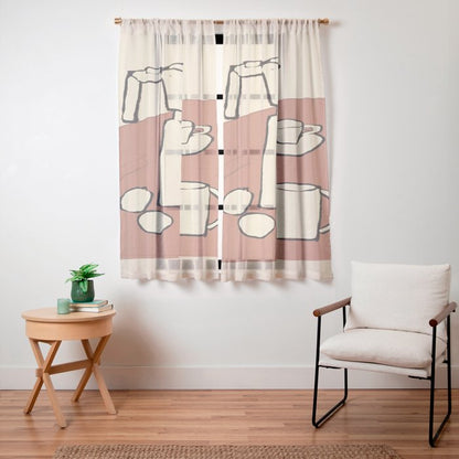 Coffee Time Window Curtain Gallery Image 23