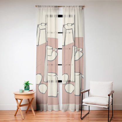 Coffee Time Window Curtain Gallery Image 20