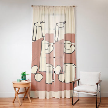 Coffee Time Window Curtain Gallery Image 16