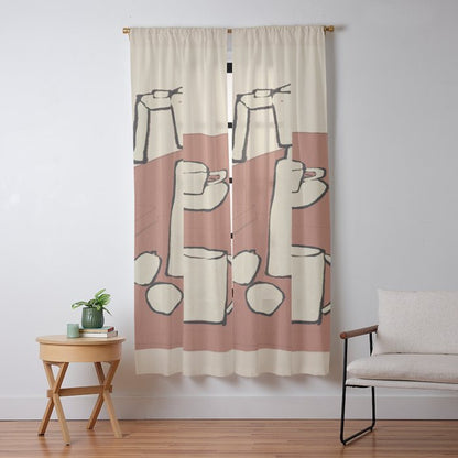 Coffee Time Window Curtain Gallery Image 13