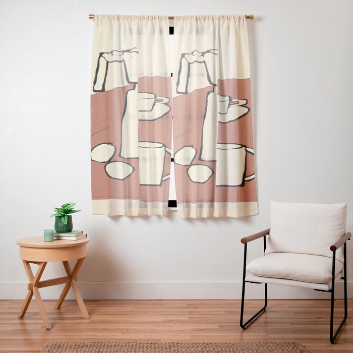 Coffee Time Window Curtain Gallery Image 11