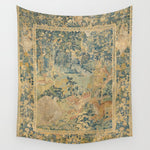 Antique 17th Century Gamepark French Aubusson Tapestry Wall Tapestry Gallery Image 1