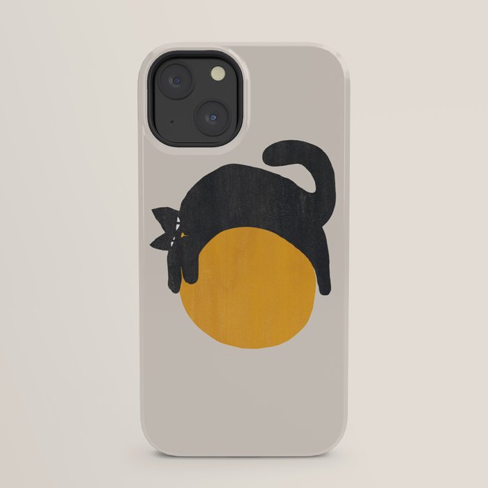 Cat with ball iPhone Case Gallery Image 29