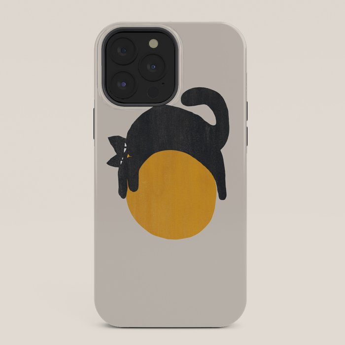 Cat with ball iPhone Case Gallery Image 36