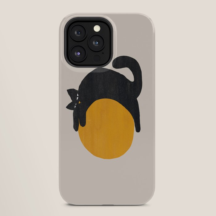 Cat with ball iPhone Case Gallery Image 28