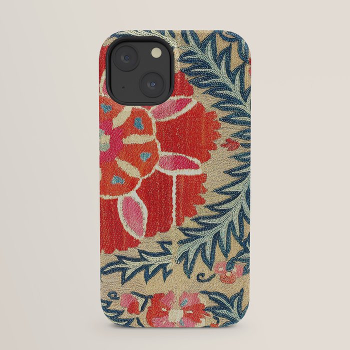 18th Century Suzani Fragment Print iPhone Case Gallery Image 29