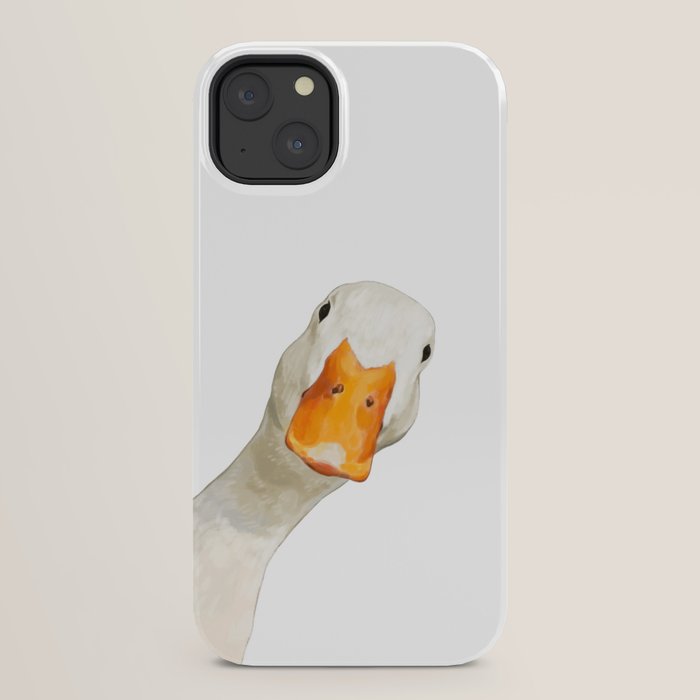 Sneaky White Duck iPhone Case Gallery Image 30