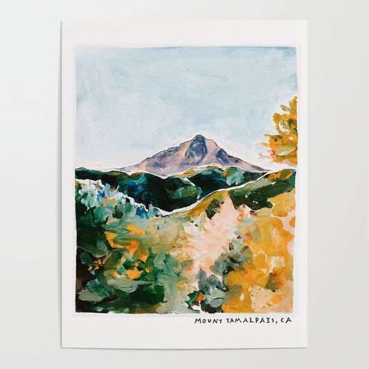 Mount Tam Marin County California Poster Gallery Image 2