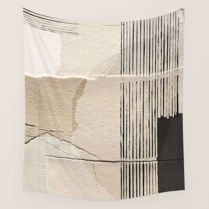Paper Abstract Wall Tapestry Gallery Image 2