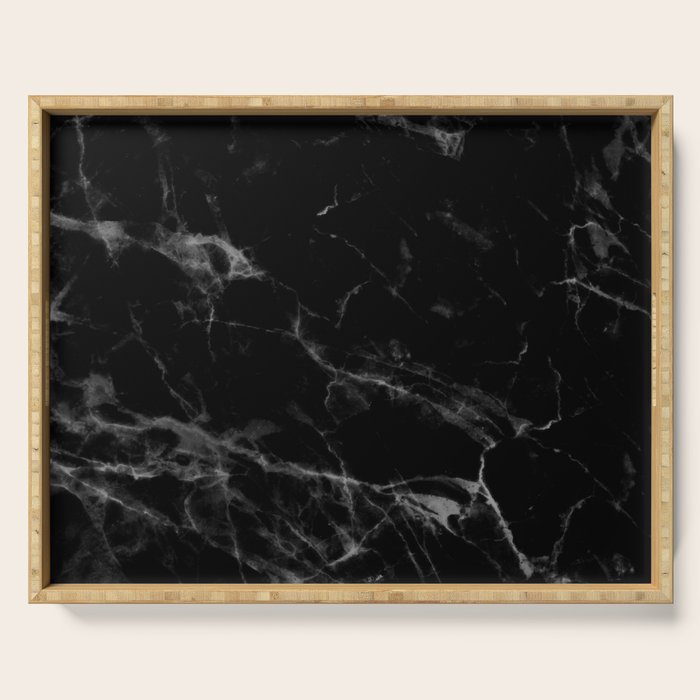 Black Marble Serving Tray Gallery Image 1
