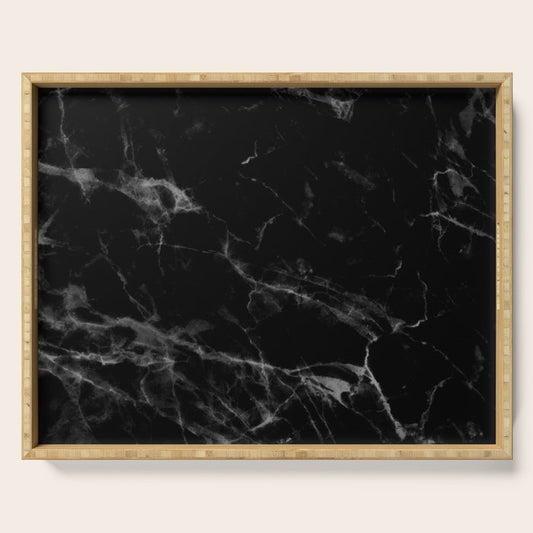 Black Marble Serving Tray Gallery Image 1