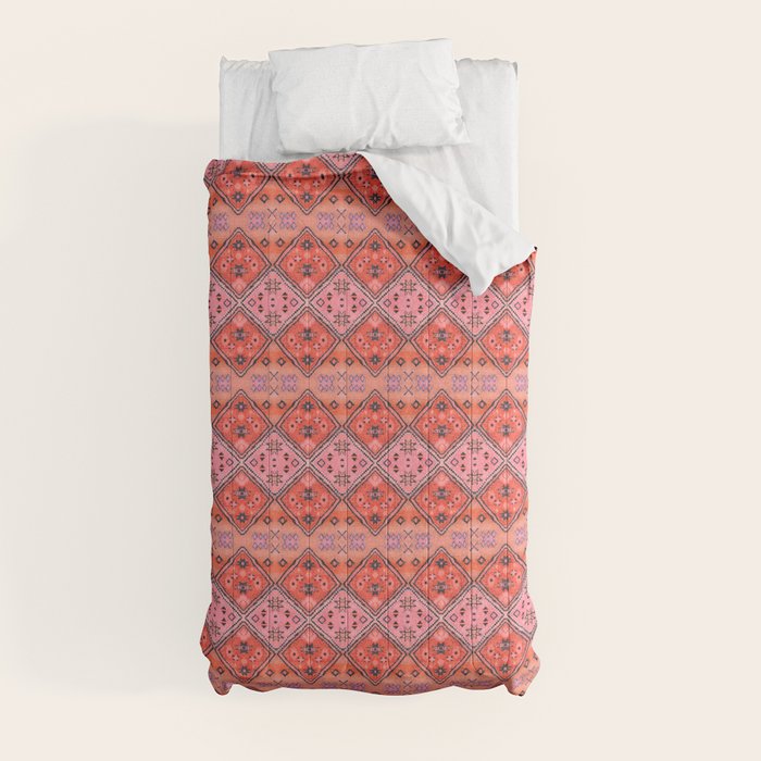 Epic Rustic & Farmhouse Style Original Moroccan Artwork Comforter Gallery Image 4