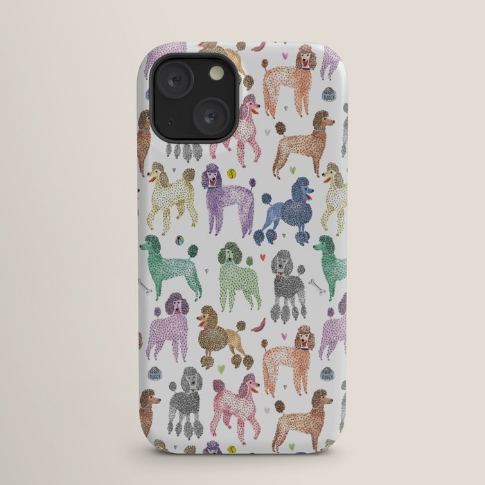 Poodles by Veronique de Jong iPhone Case Gallery Image 17