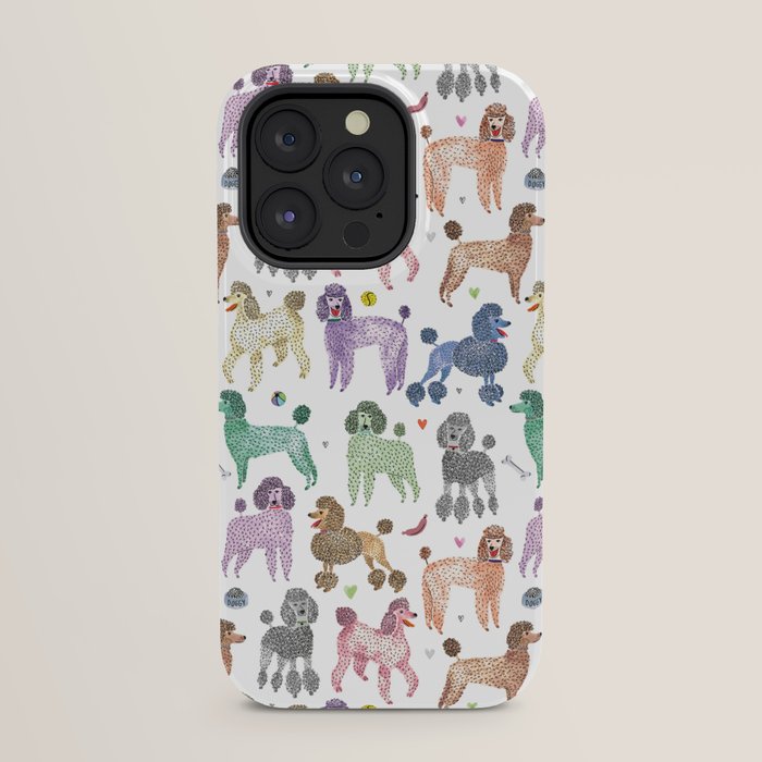 Poodles by Veronique de Jong iPhone Case Gallery Image 31