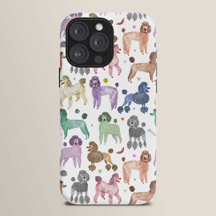 Poodles by Veronique de Jong iPhone Case Gallery Image 16