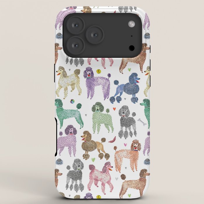 Poodles by Veronique de Jong iPhone Case Gallery Image 8