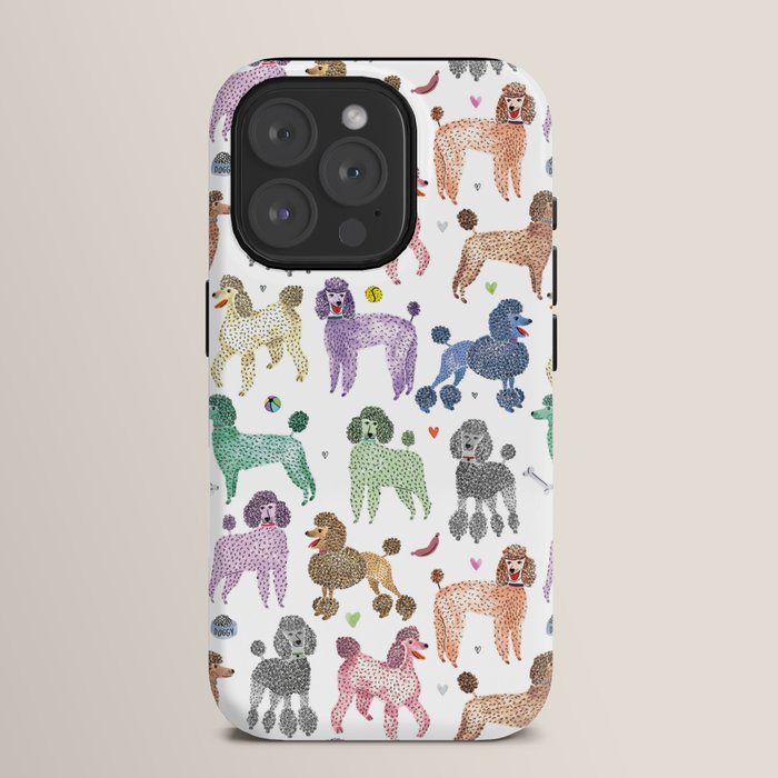 Poodles by Veronique de Jong iPhone Case Gallery Image 15