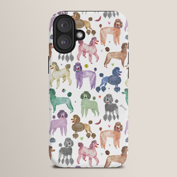 Poodles by Veronique de Jong iPhone Case Gallery Image 14