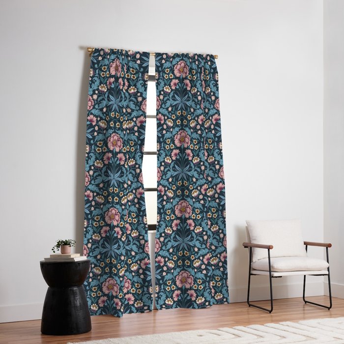 Romantic Botanica - Carnation Window Curtain Gallery Image 6