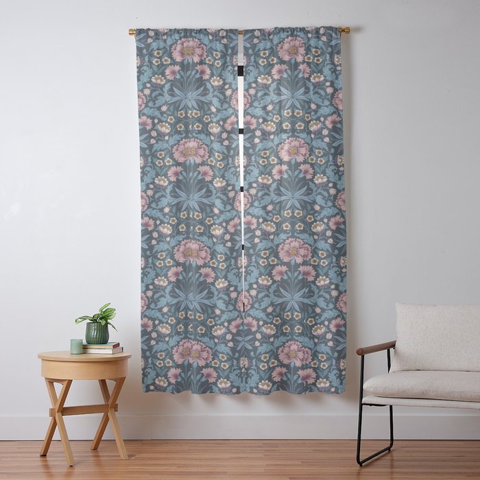 Romantic Botanica - Carnation Window Curtain Gallery Image 13