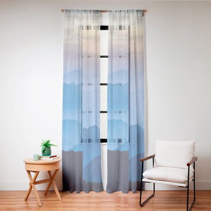 Mountains 11 Window Curtain Gallery Image 20