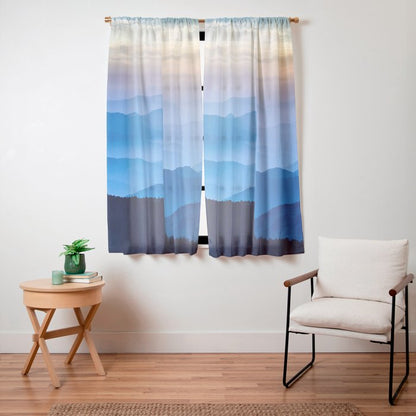 Mountains 11 Window Curtain Gallery Image 15