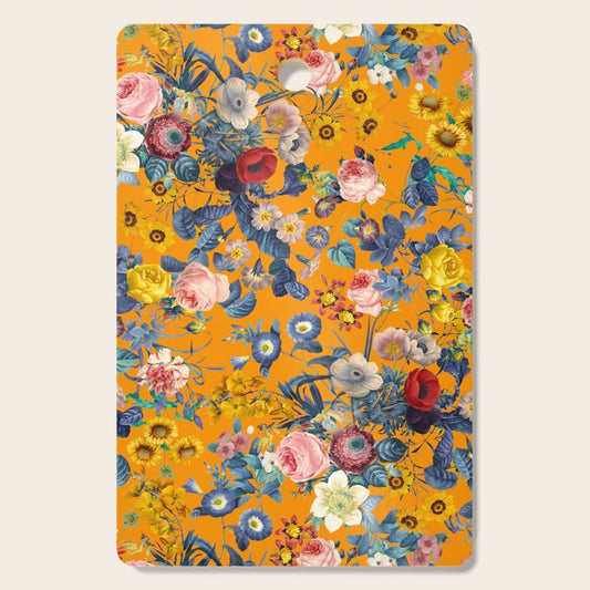 Summer Botanical Garden IX Cutting Board Gallery Image 1