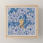 Watercolor Test (Blue) Mini Art Print Gallery Image 1