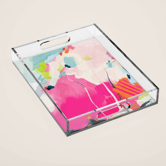 pink sky II Acrylic Tray Gallery Image 1