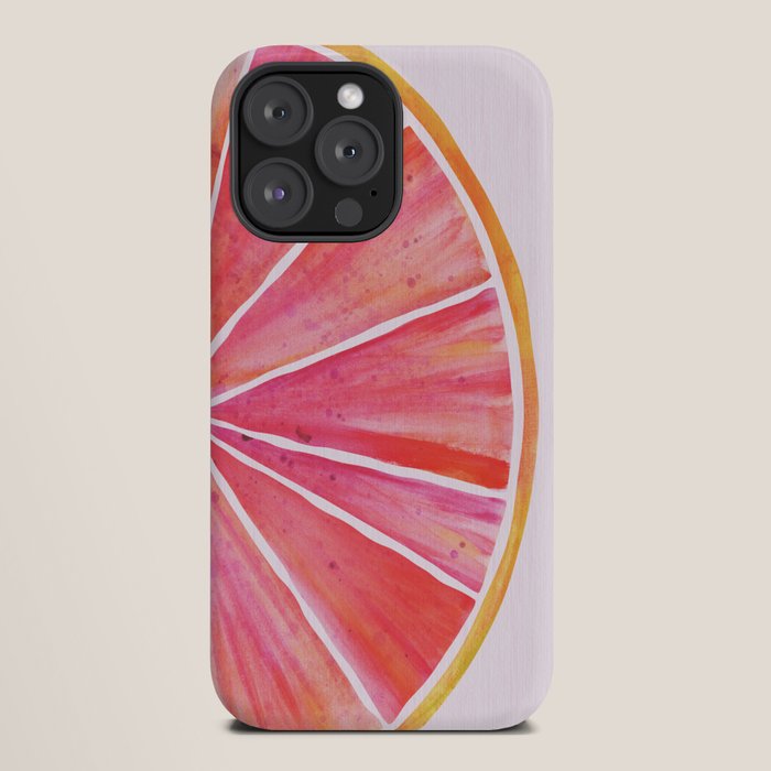 Sunny Grapefruit Watercolor iPhone Case Gallery Image 20
