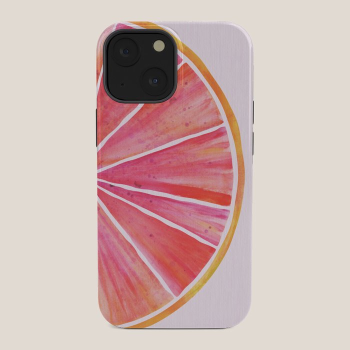 Sunny Grapefruit Watercolor iPhone Case Gallery Image 34