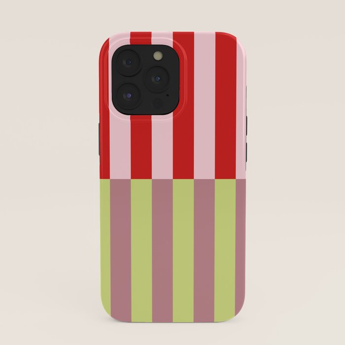 Bold colors stripes design iPhone Case Gallery Image 39
