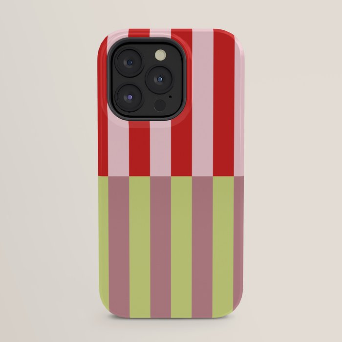 Bold colors stripes design iPhone Case Gallery Image 31