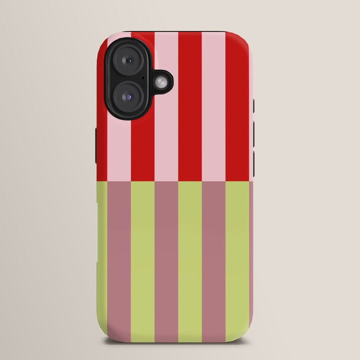 Bold colors stripes design iPhone Case Gallery Image 13