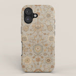 Antique Persian Floral Medallion Vector Painting iPhone Case Gallery Image 1