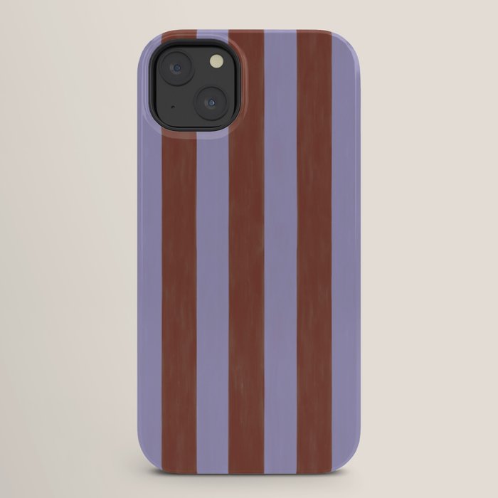 wide stripe in cacao iPhone Case Gallery Image 26