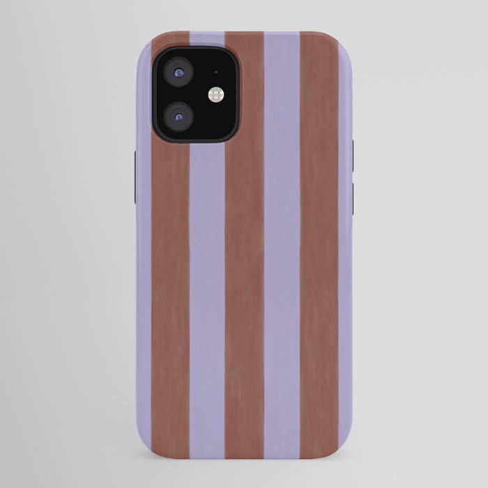 wide stripe in cacao iPhone Case Gallery Image 41